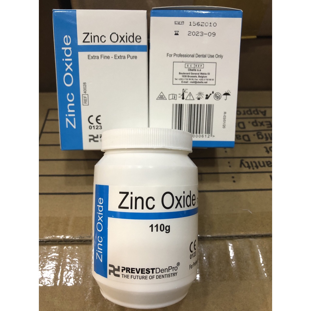 [HCM]Oxit kẽm - ZINC OXIDE - Prevest Ấn Độ (110g)