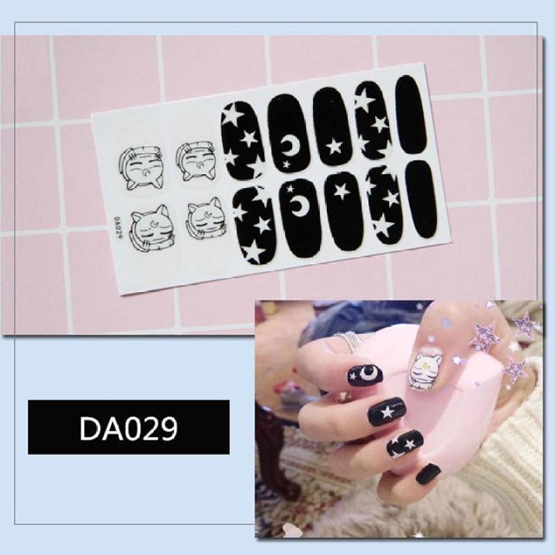 Miếng dán trang trí móng tay nghệ thuật mã DA021 - DA040