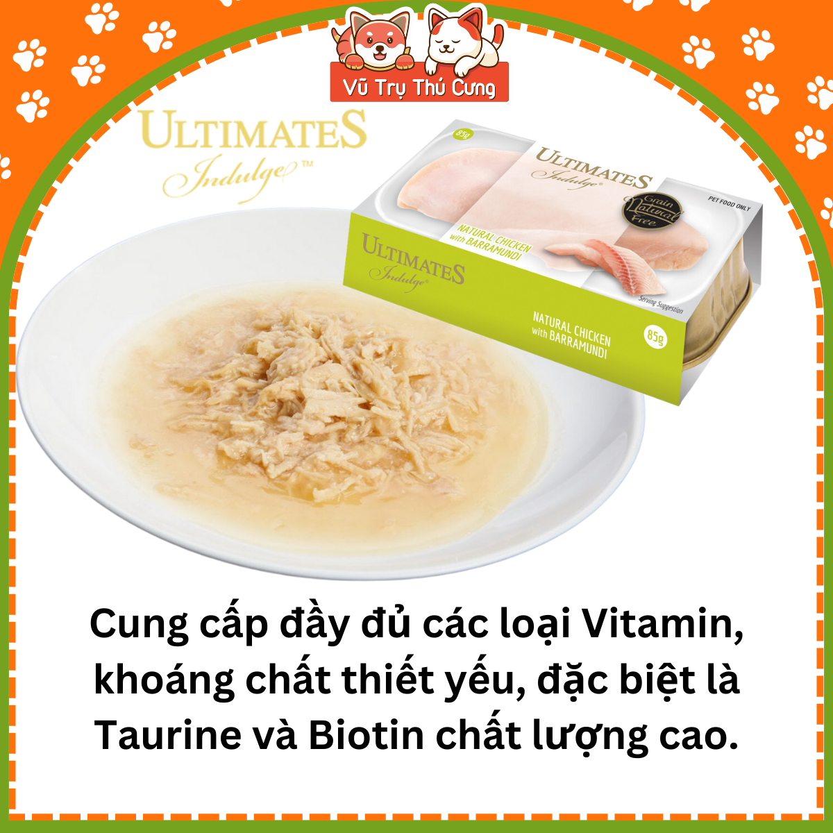 Combo of 10 Pate Ultimates boxes for cat (85g per box)