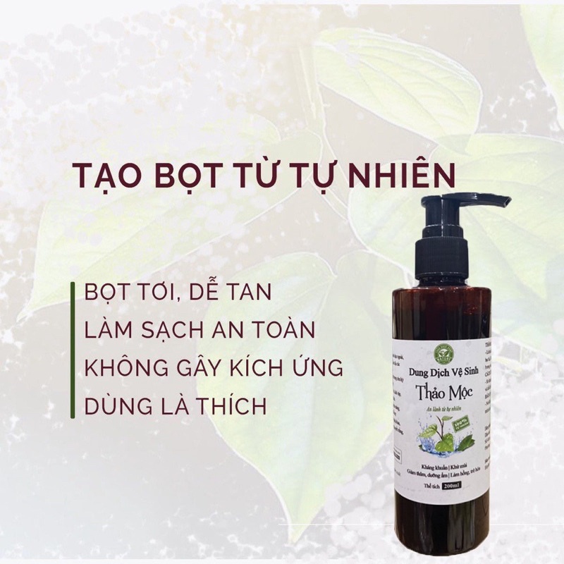Dung dịch vệ sinh phụ nữ thảo dược an lành