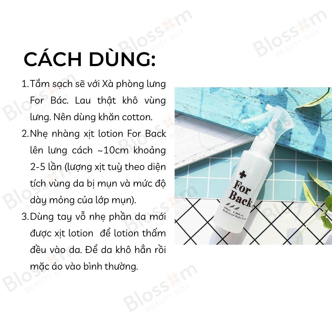 Xịt giảm Mụn & Thâm lưng For Back Pelican Nhật Bản 100ML