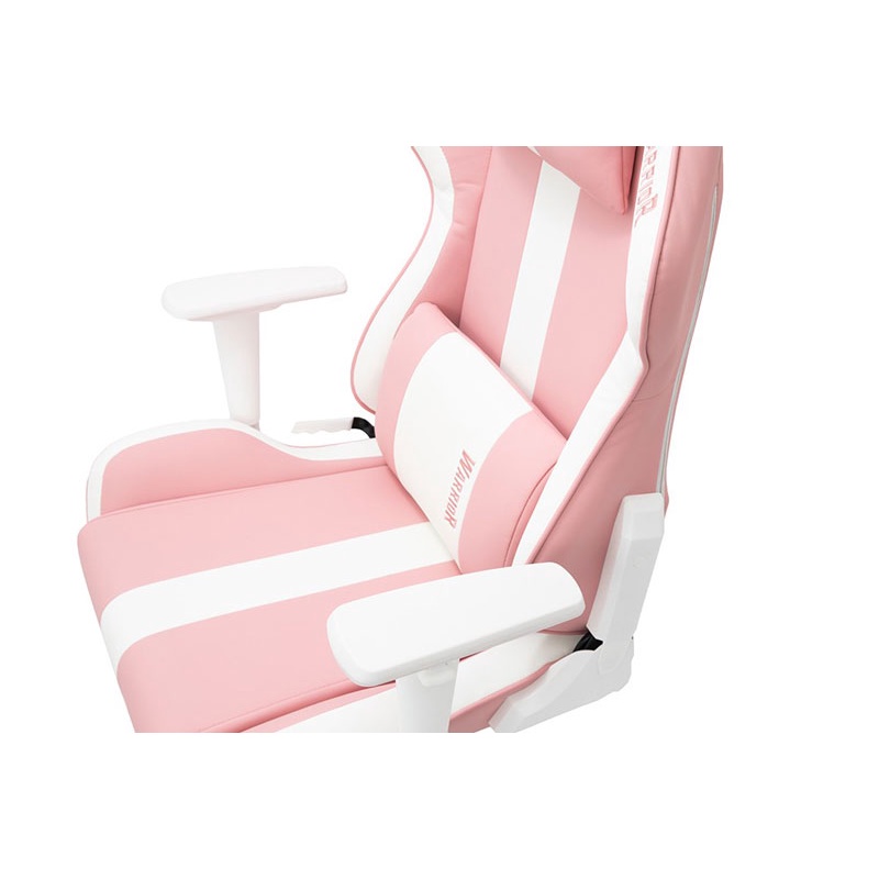 Ghế Gaming Warrior Raider Series WGC206 Plus (White/Pink)
