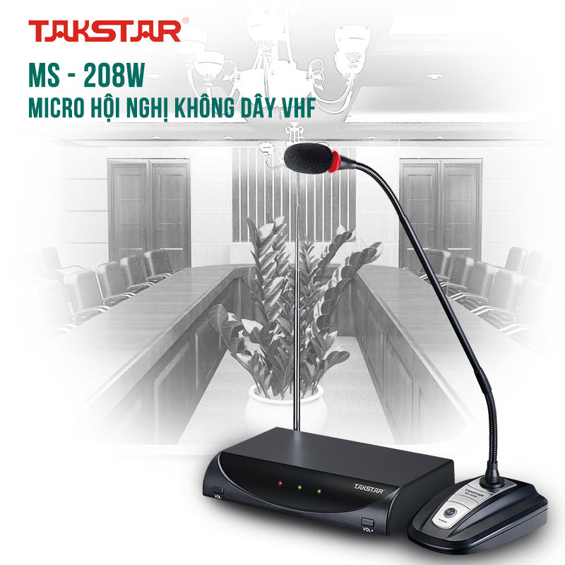 Micro hội nghị không dây Takstar MS-208W