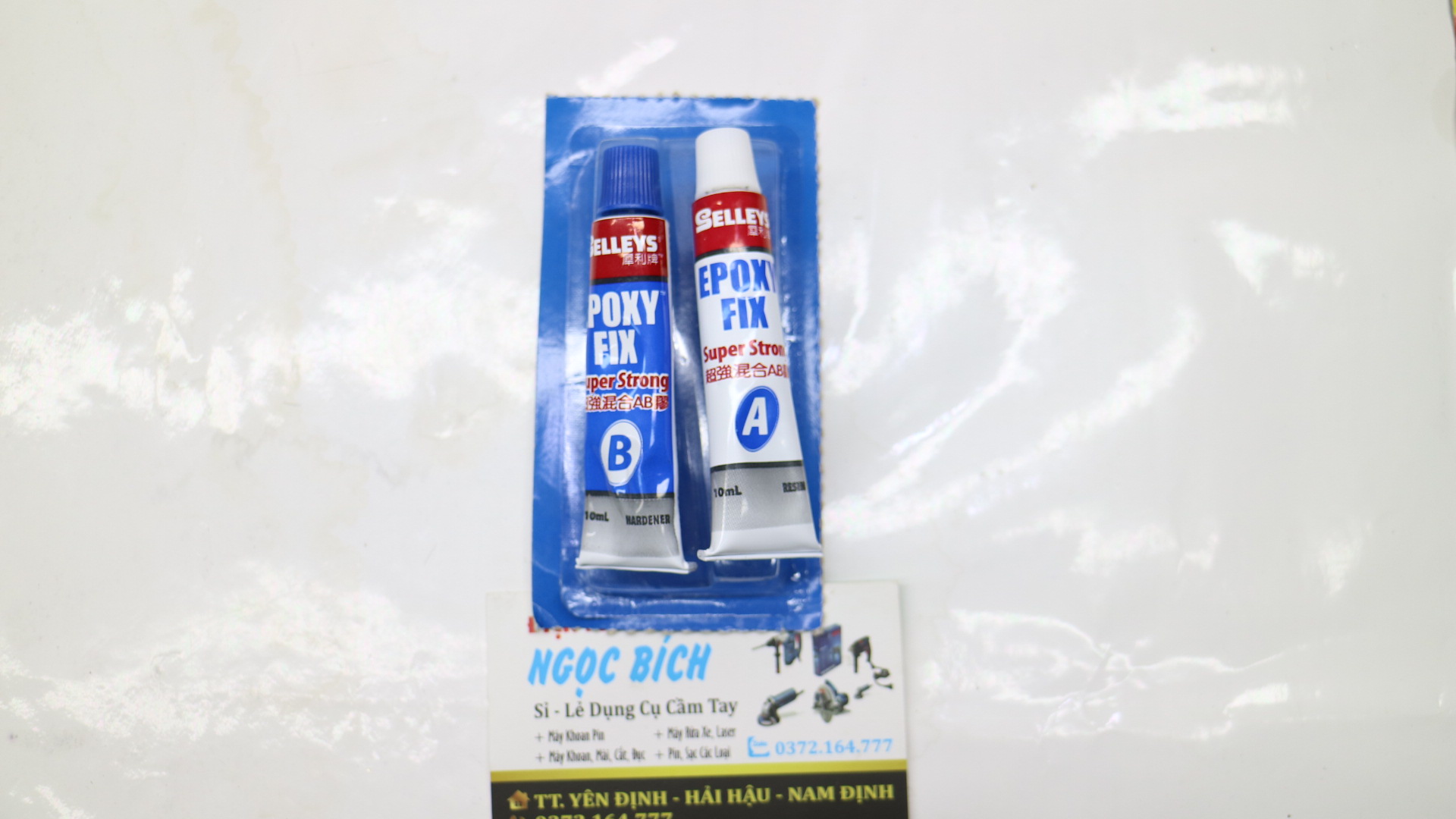 Keo gắn sắt 2 thành phần epoxy