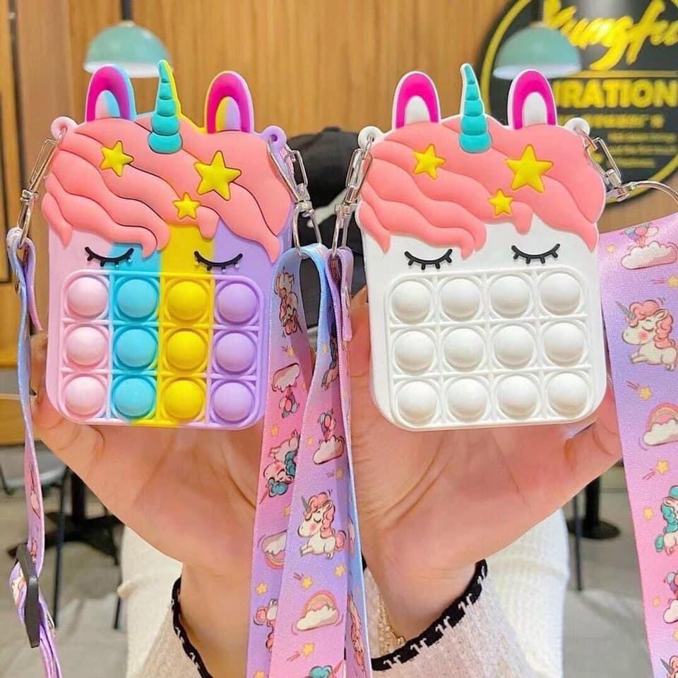 Túi ví Pop it ngựa Pony