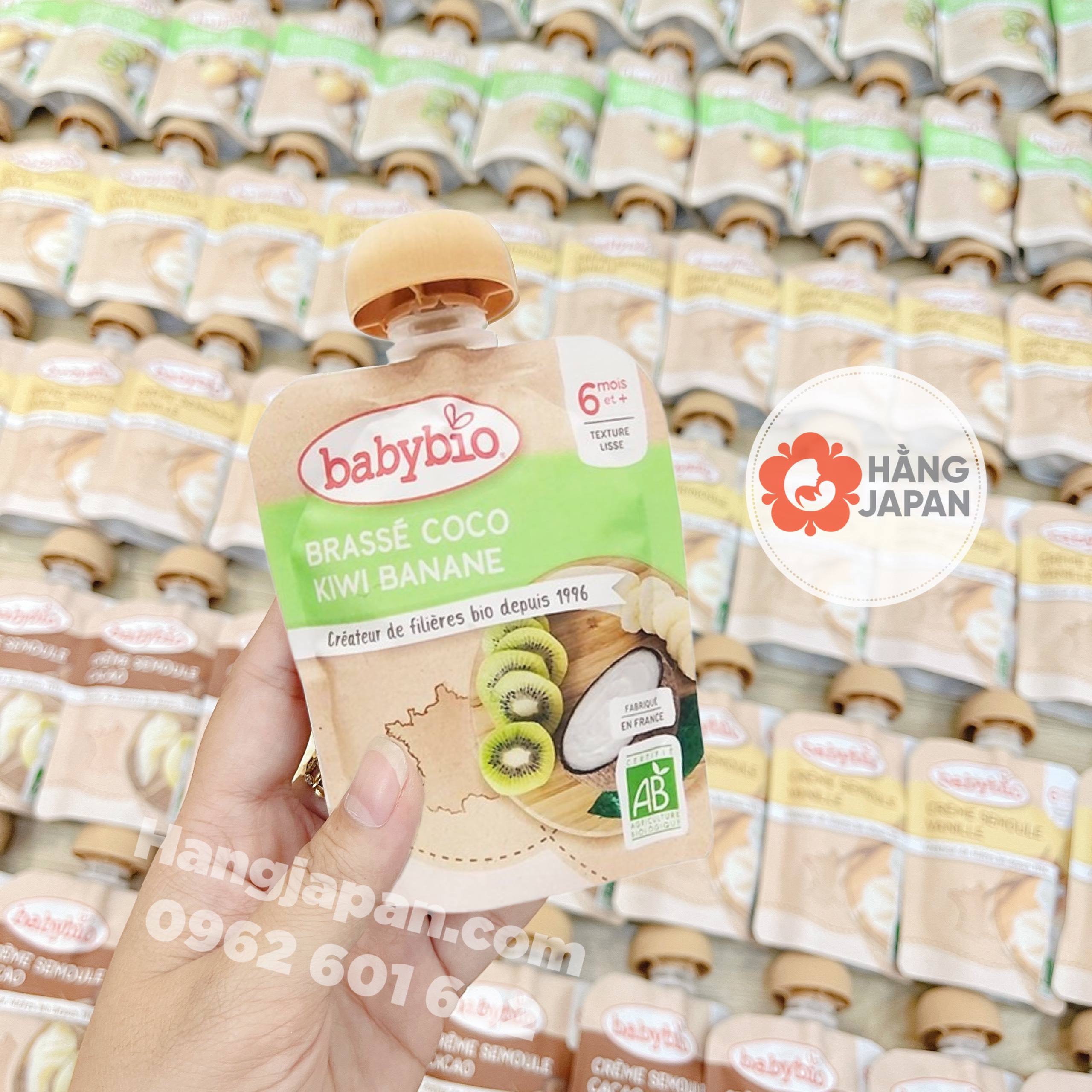 Sữa chua/Váng sữa hữu cơ Baby Bio