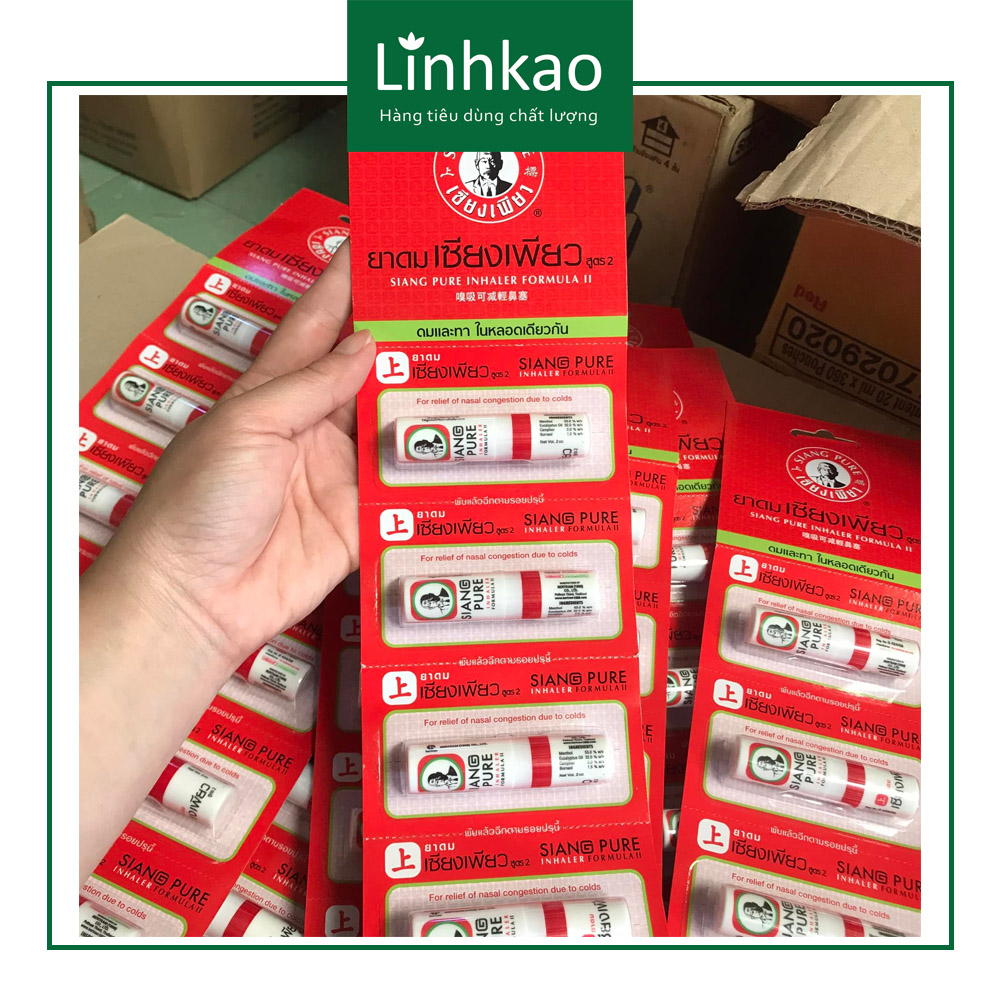 Dầu hít mũi Siang Pure (ông già)Thái Lan