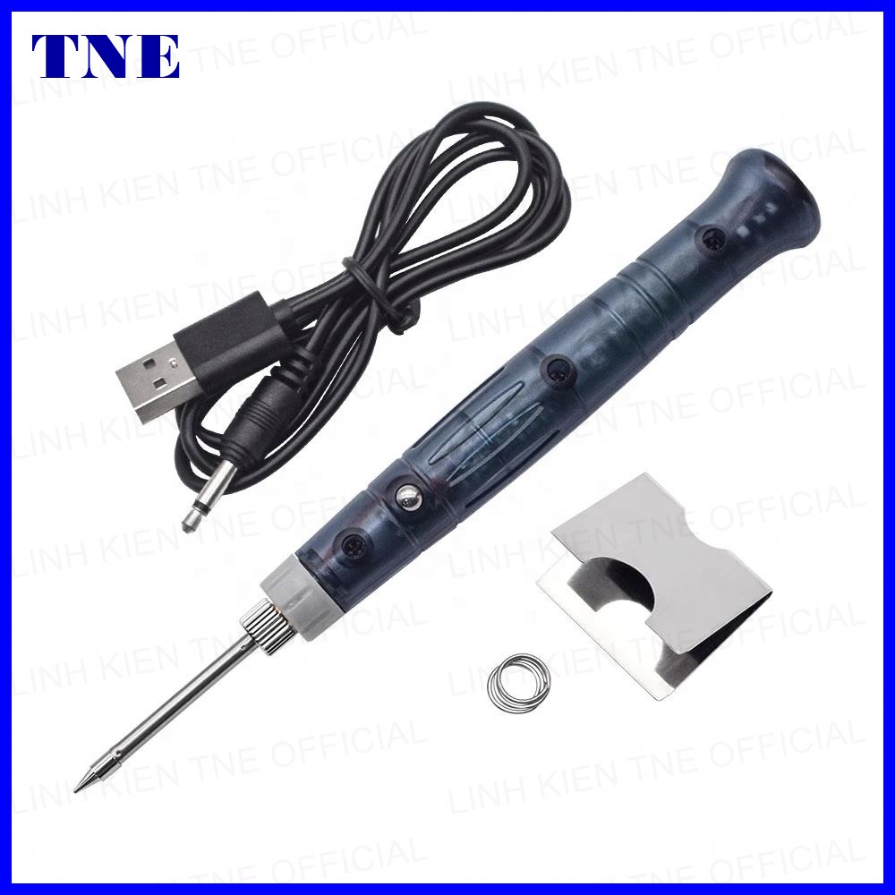 Mỏ hàn mini đầu cắm USB 5V siêu tiện lợi (Tặng  01 cuộn thiếc, 01 hộp nhựa thông)
