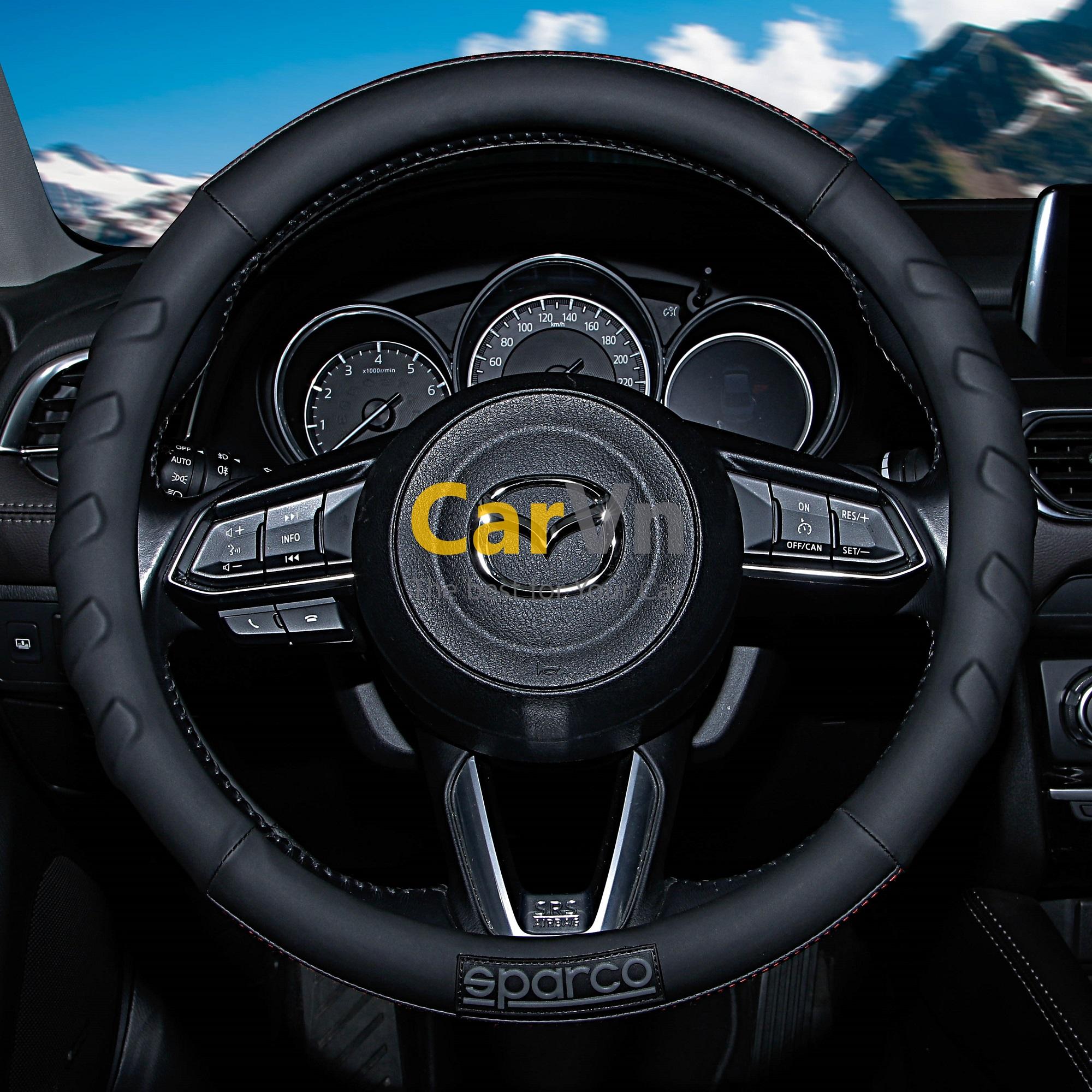 [HCM]Bọc vô lăng Sparco Corsa (SPC1117BK)
