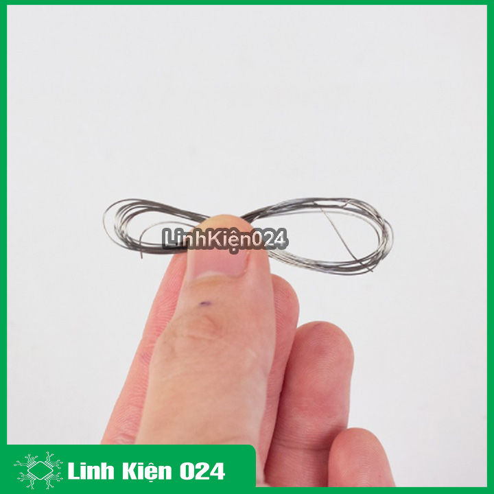 Dây điện trở nhiệt 0.3mm (1 mét)