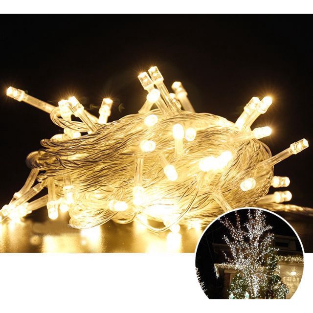 Dây đèn led dài 5m trang trí ( cắm điện & sai bin)