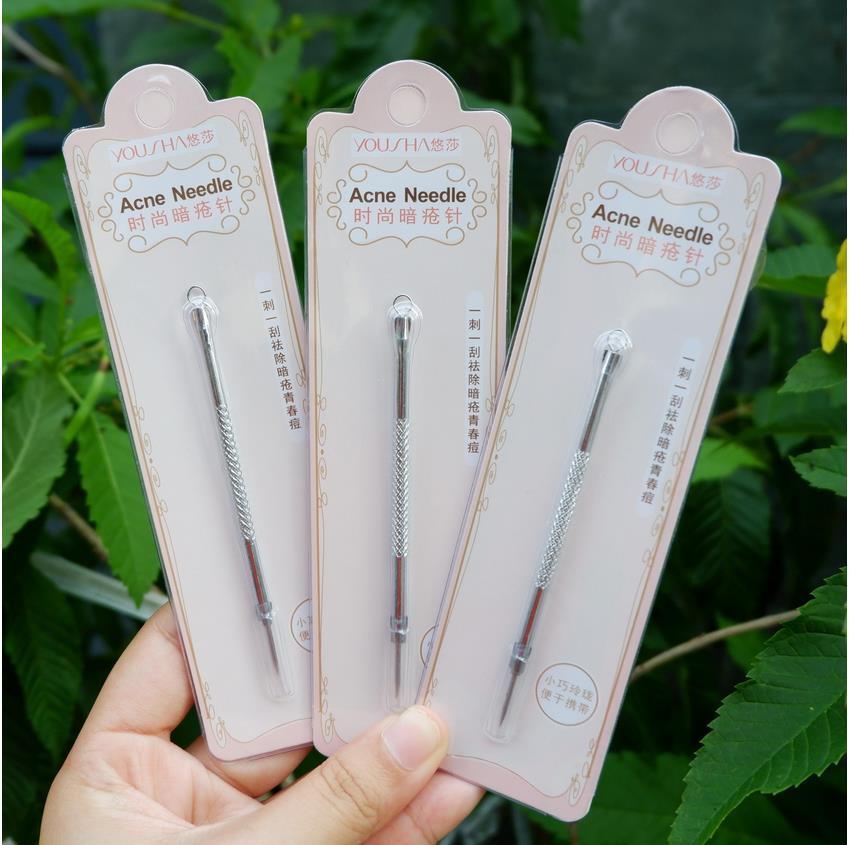 Cây nặn mụn 2 đầu Yousha acne needle