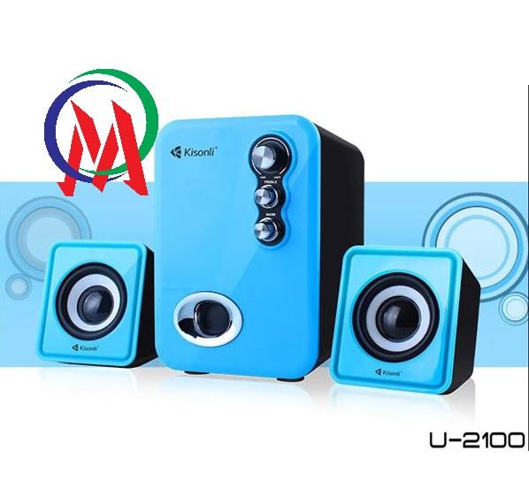 [HCM][HÀNG ĐẸP GIÁ RẺ ÂM THANH HAY] Loa máy tính  2.1 Kisonli U-2100