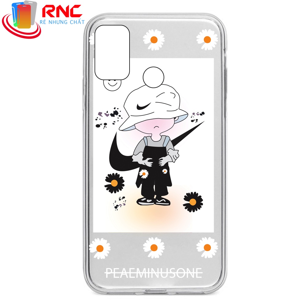 [HCM]Ốp lưng đủ dòng Vsmart Joy 2+/Joy 4/Active 1/Bee 3/Live/Star/Star 3/Aris/...hoa cúc peaceminusone dẻo trong silicone in hình(sản phẩm có 6 mẫu)