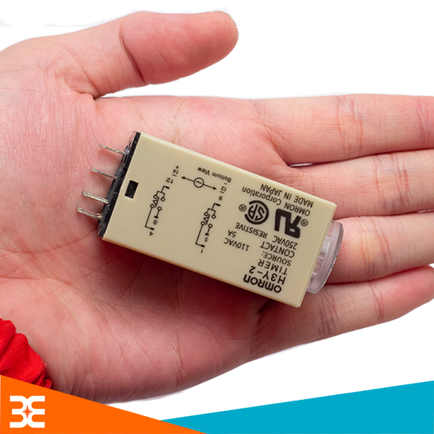 Relay Thời Gian Timer Omron H3Y-2 8P 110VAC