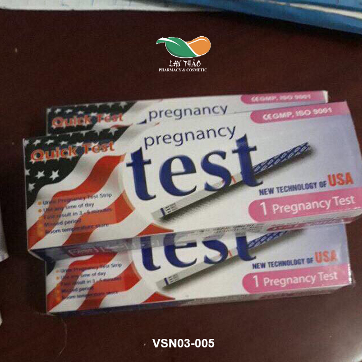 [Che tên sp] COMBO 10 QUE THỬ THAI QUICK TEST CHÍNH XÁC HIỆU QUẢ CAO