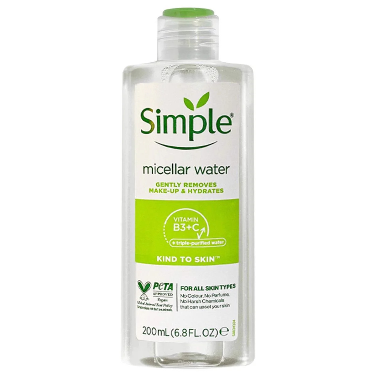 Nước Tẩy Trang Simple Micellar Cleansing Water Mẫu Mới (100ml-200ml-400ml)