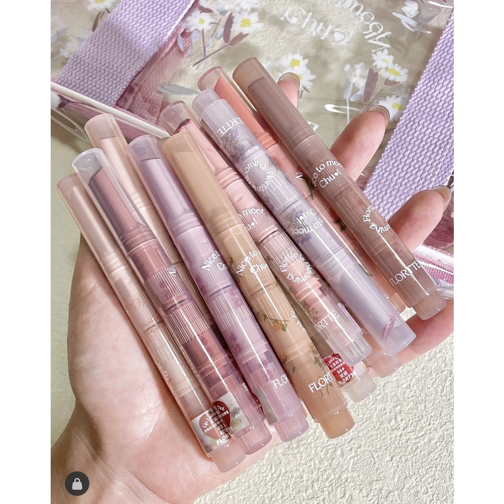 [FLORTTE] Son thỏi bấm Flortte Chu Chu