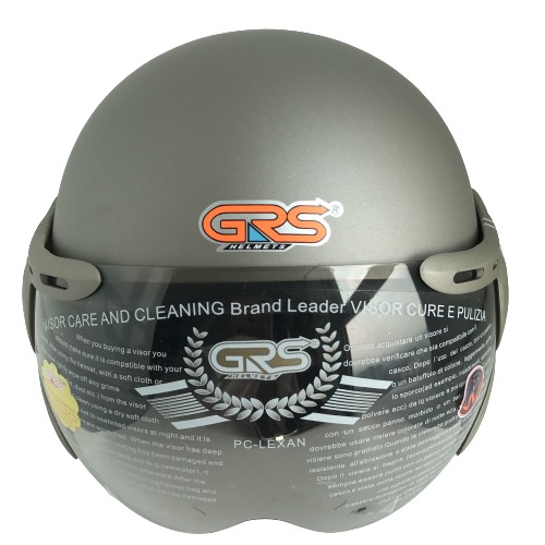 Mũ bảo hiểm GRS A368k (xám nhám)