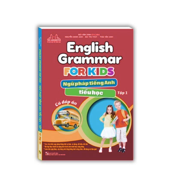 Combo 3 cuốn English Grammar For Kids - Ngữ Pháp Tiếng Anh Tiểu Học