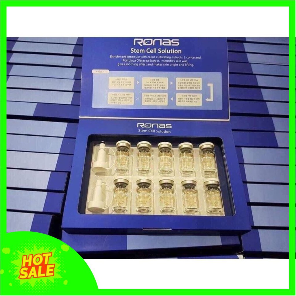 Tế Bào Gốc Ronas Stem Cell Solution Mẫu Mới 2020