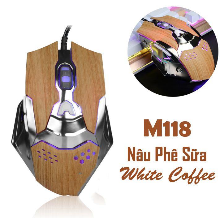 Chuột máy tính - Mouse game thủ Detek M118