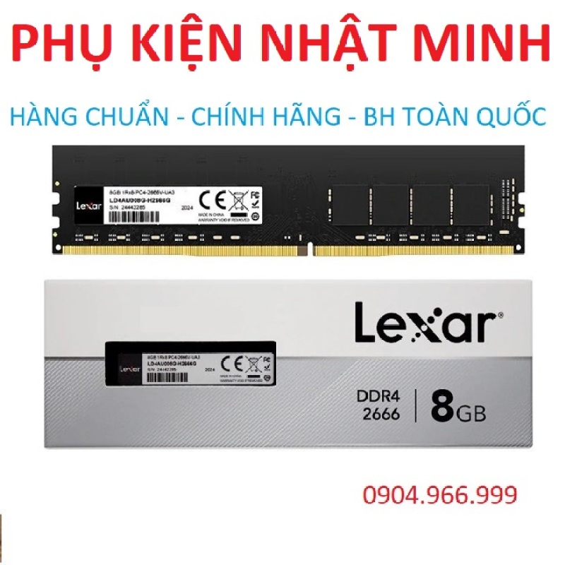 Bảng giá [BÁN CẮT LỖ] Ram PC Lexar 8GB DDR4/ Bus 2666 hàng chính hãng bảo hành 3 năm lỗi đổi mới Phong Vũ