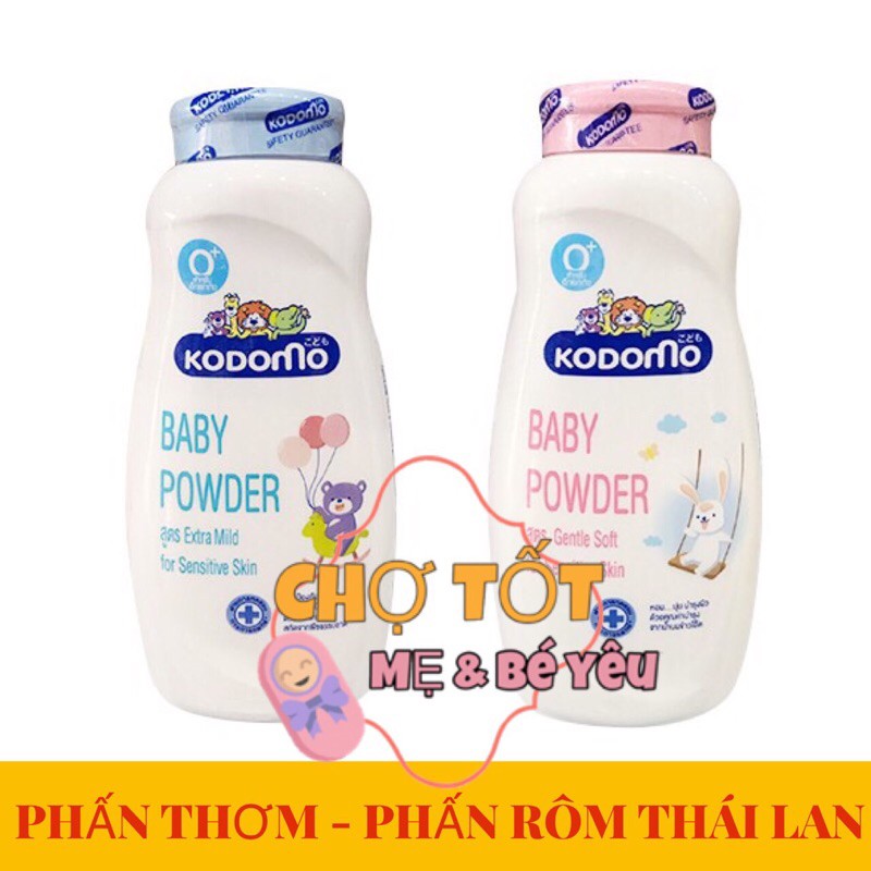 Phấn Rôm, Phấn Thơm Kodomo Cho Bé 50gr/160gr/350gr