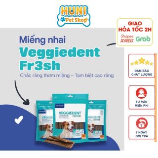 Thanh nhai sạch răng cho chó Veggiedent Fresh Virbac thumbnail