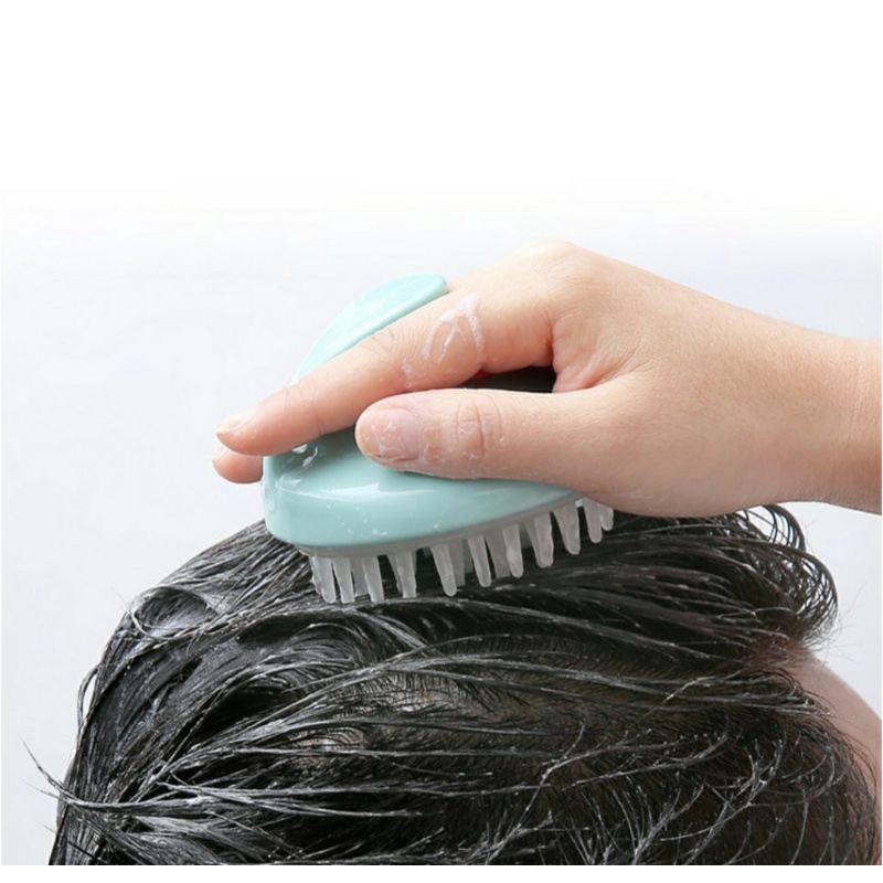 Lược Gội Đầu Massage Gai Silicon