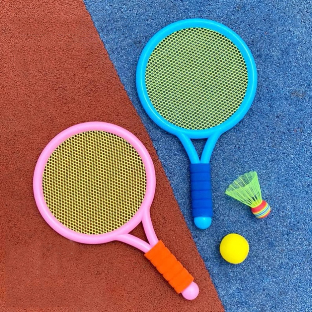 Cặp vợt nhựa đánh cầu lông & tennis cho trẻ UL537