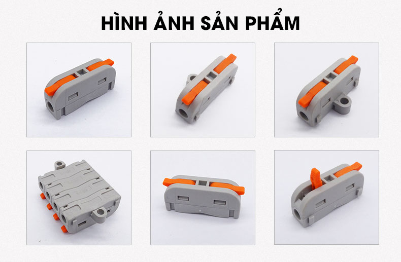 [HCM]Bộ 10 Cút nối dây điện 2 đầu PCT-2-1M