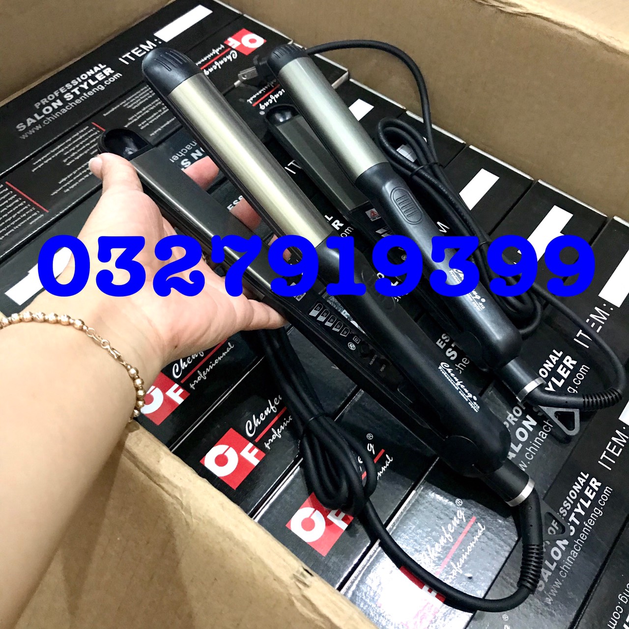 Máy duỗi tóc uốn tóc cao cấp 2in1 119