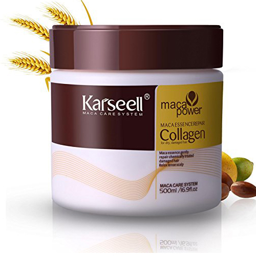 Hấp Phục Hồi Collagen Karseell Maca Siêu Mềm Mượt Tóc 500ml