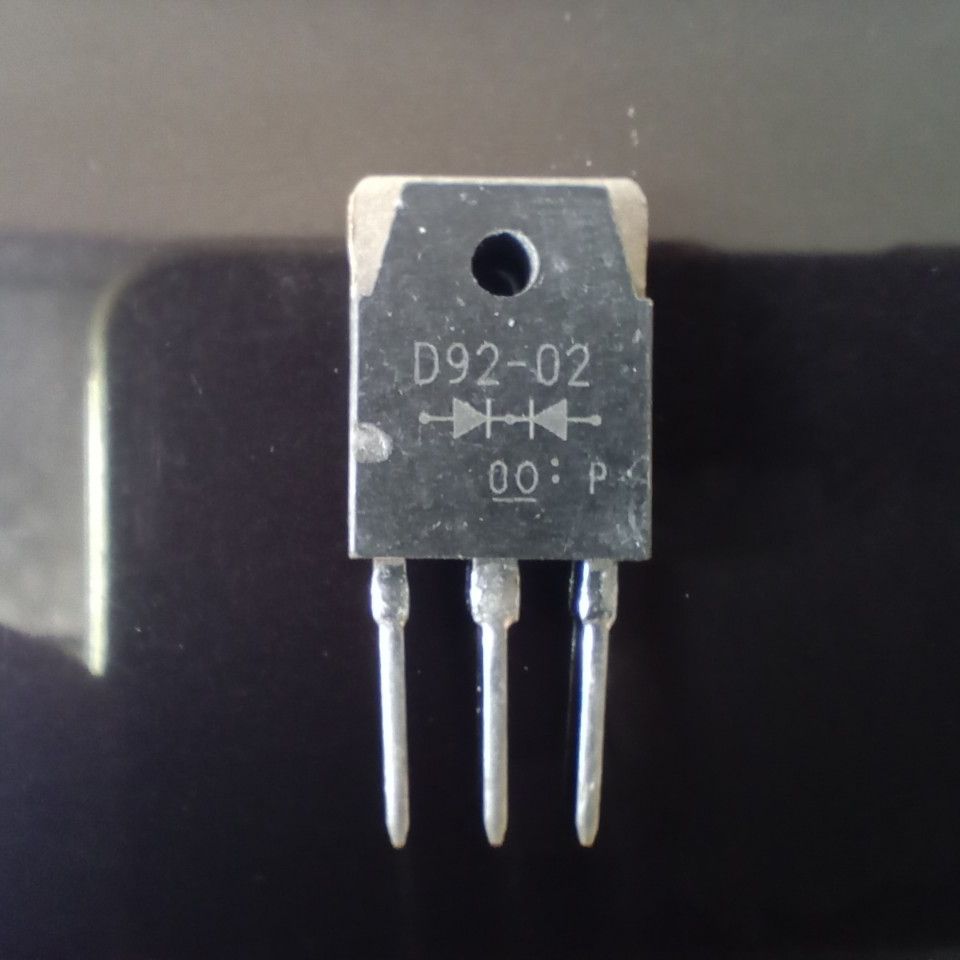 5 Pcs Welding Machine Diode D92 02 D92 - 02 20A 200V Disassemble the Copper Back of the Machine