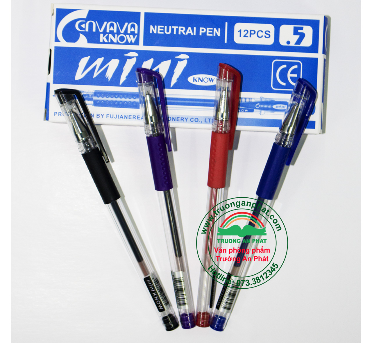 [HCM]Hộp 12 cây bút nước Mini Canava