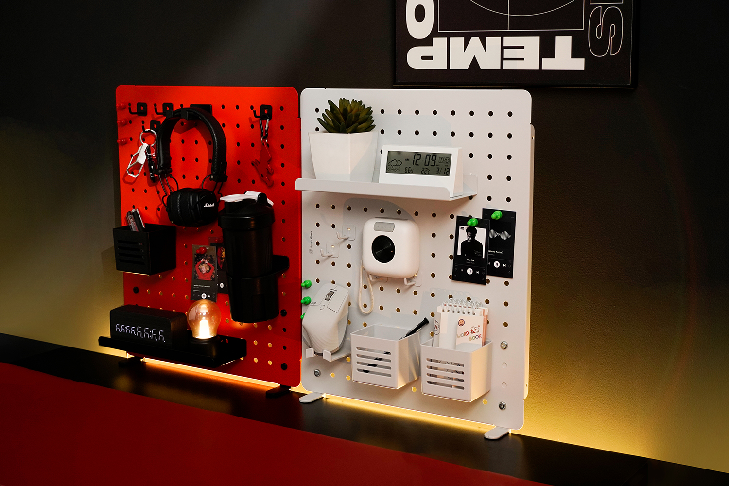 Bảng treo đồ Pegboard HyperWork Aster | PG02