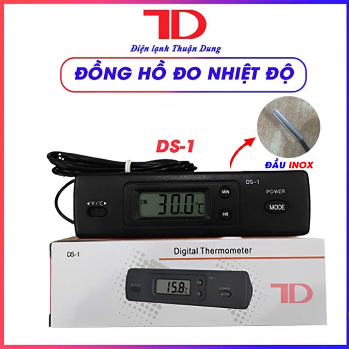 Đồng hồ đo nhiệt độ đa năng, nhiệt kế đa dụng TM4 DS-1 XN-7 - Điện Lạnh Thuận Dung