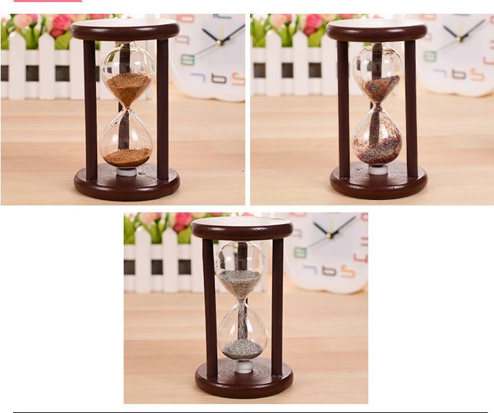 Đồng hồ cát khung gỗ để bàn bền đẹp