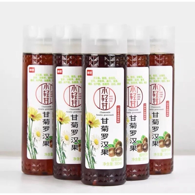 Trà Thảo Mộc La Hán Chai 380ml