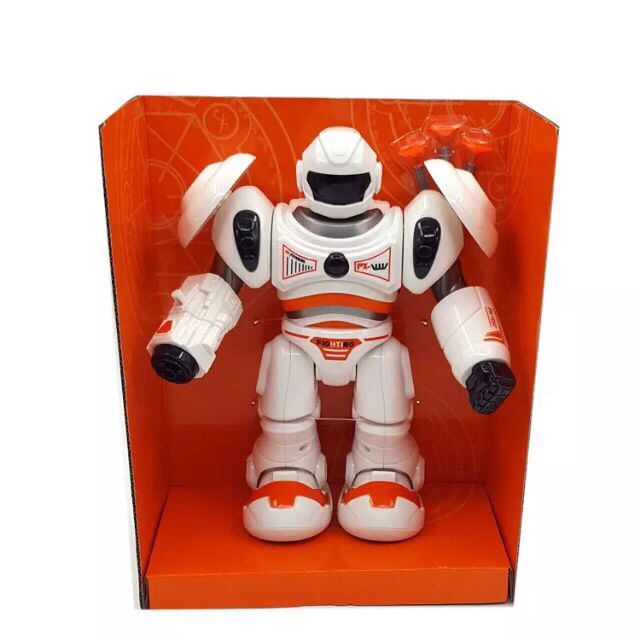 Đồ chơi Robot chạy pin bắn tên dính
