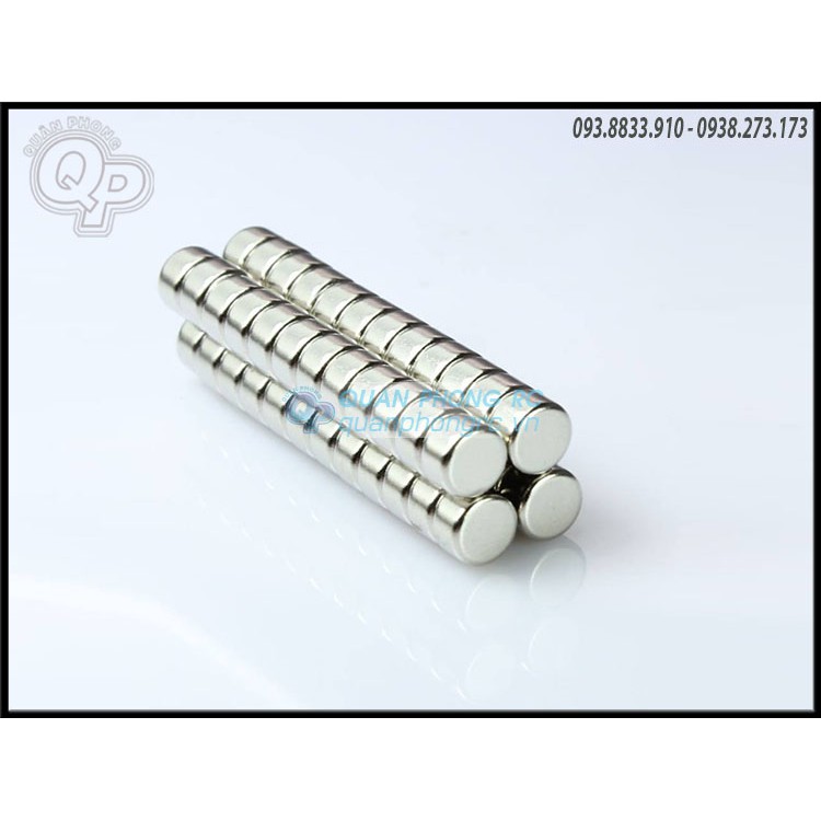 Nam châm viên tròn 5mm x 3mm