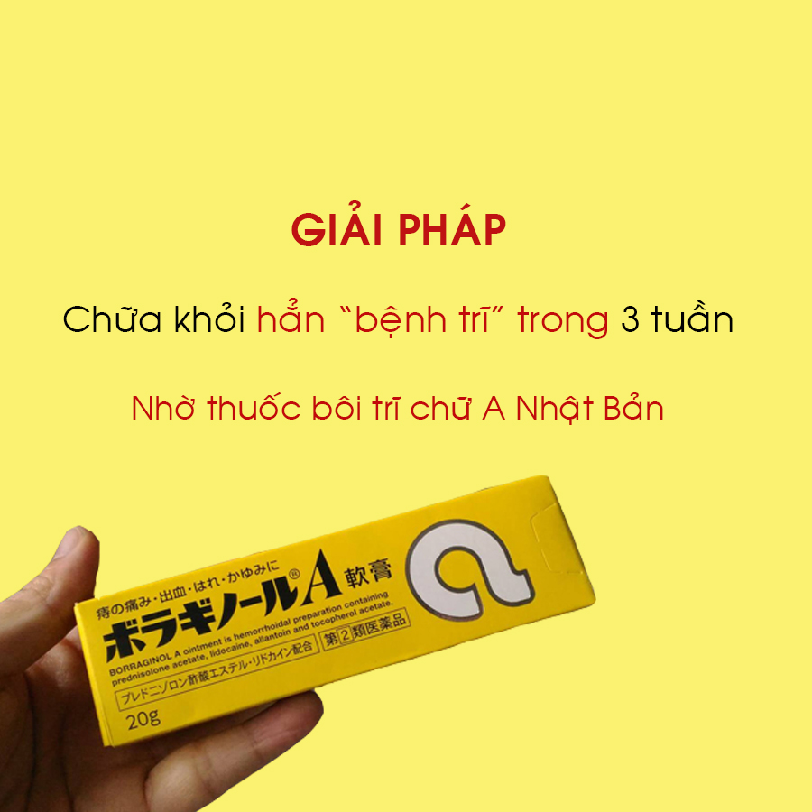 KEM BÔI TRĨ A 20G NHẬT BẢN