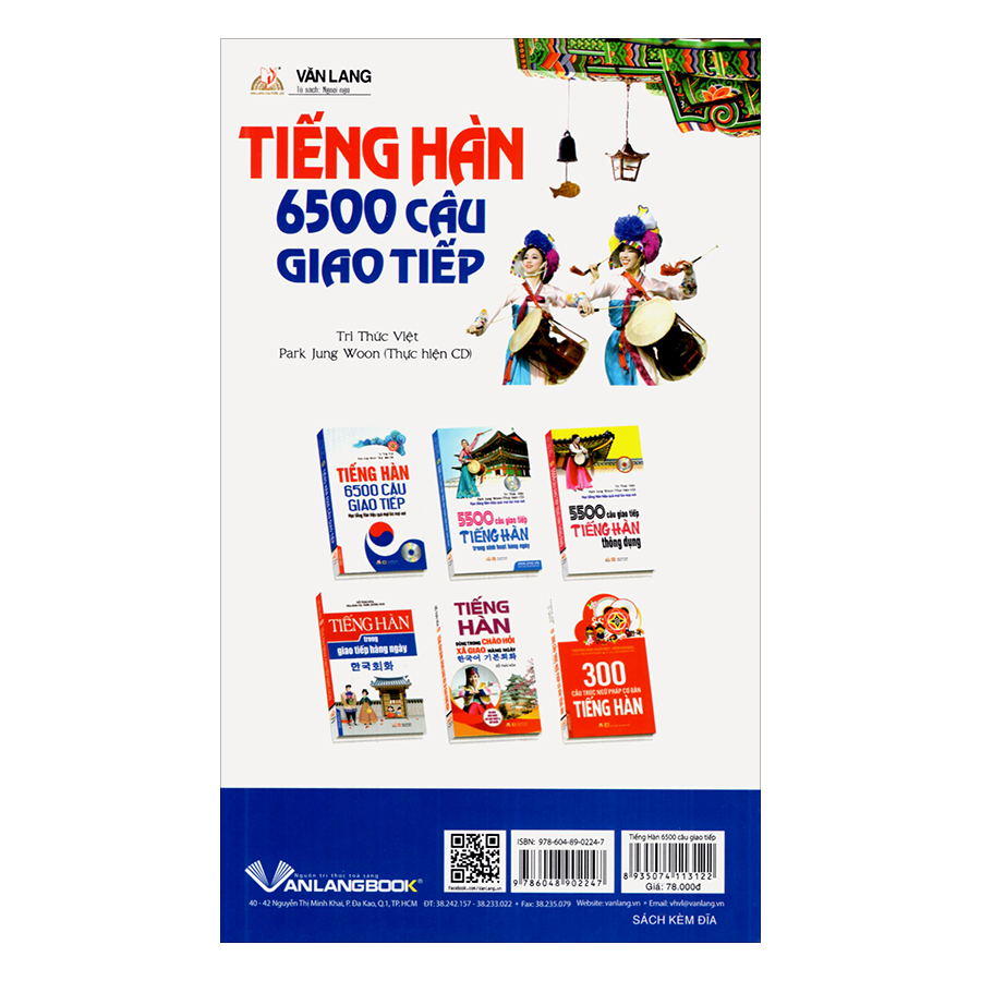 Tiếng Hàn 6500 Câu Giao Tiếp