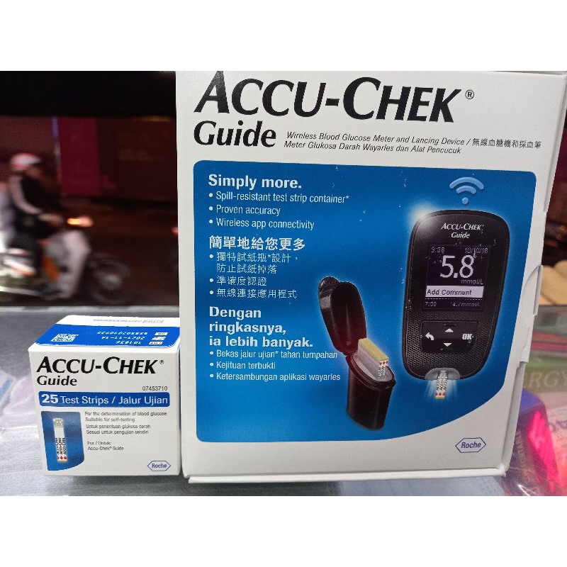 50 Que thử đường huyết ACCU CHECK GUIDE,