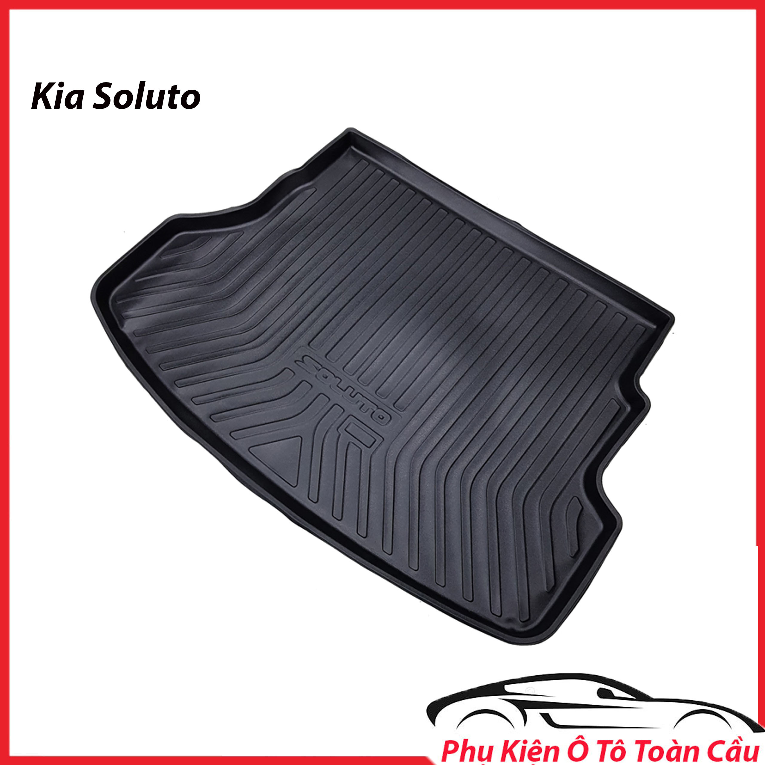 Lót Cốp Nhựa Cao Cấp Kia Soluto, Khay lót hành lý Kia Soluto