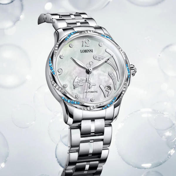 Đồng hồ nữ chính hãng LOBINNI L2060-5 Chính hãng, Fullbox, Bảo hành dài hạn, Kính sapphire chống xước, Chống nước, Mới 100%