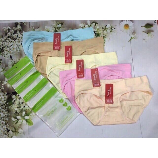 Combo 5 Quần Lót Bầu Cotton Spring 5767 - 100% cotton