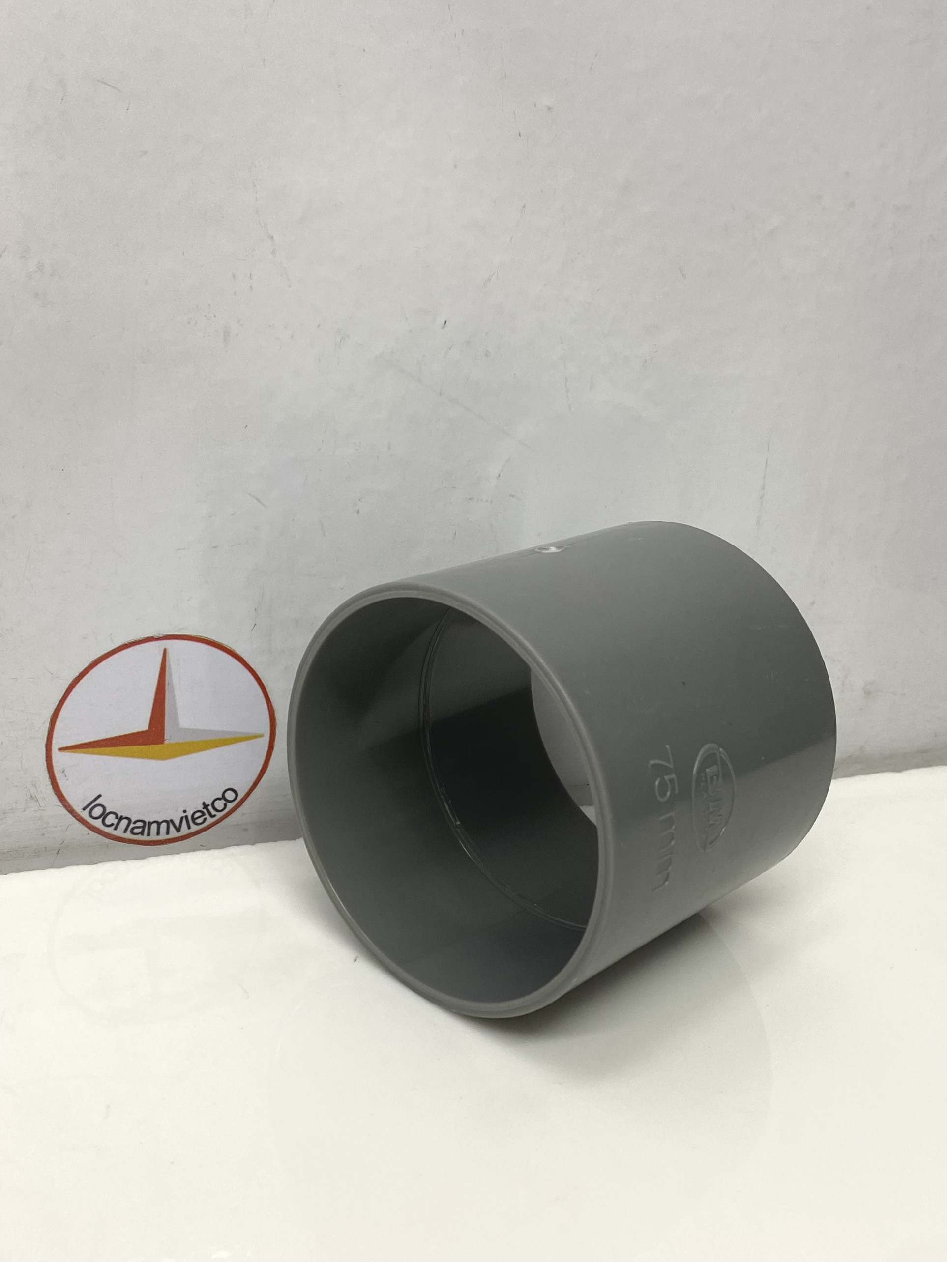 Nối 75 nhựa PVC Bình Minh (Plaint Socket)_N75M