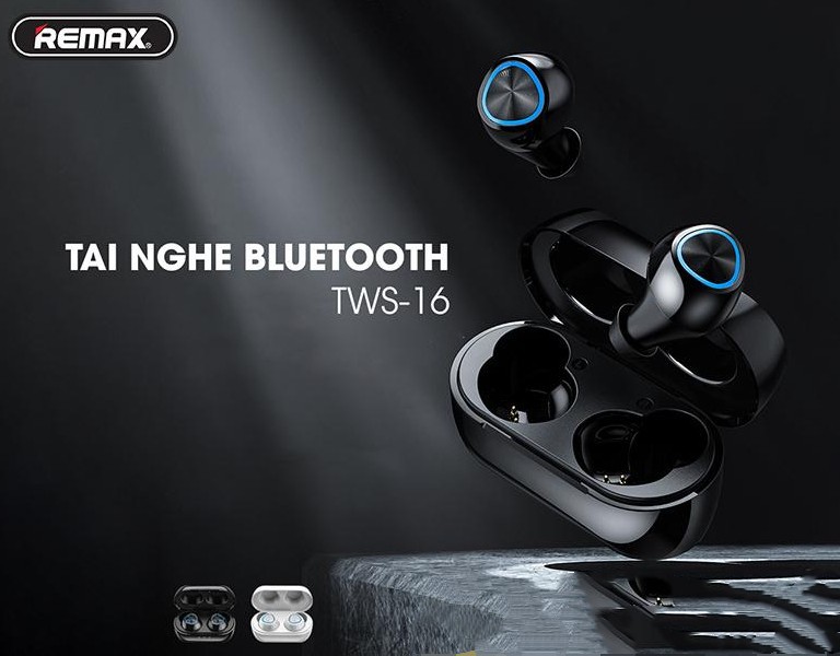 Tai Nghe Bluetooth True Remax TWS-16 Wireless
